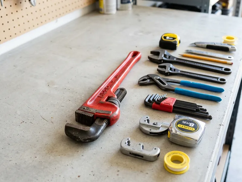 Professional plumbers in Woodland, WA equipped with top-tier tools for residential and commercial plumbing services.